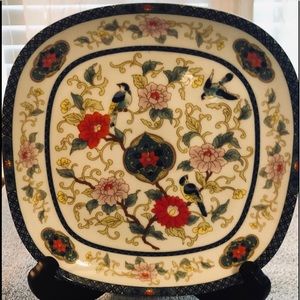 Canton- Exquisite Asian flare porcelain plate!